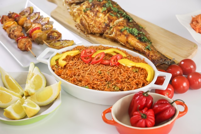 Smokey Jollof Rice